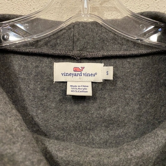 Vineyard Vines Fleece Pullover Cowl Neck Size Small EUC - Picture 4 of 5